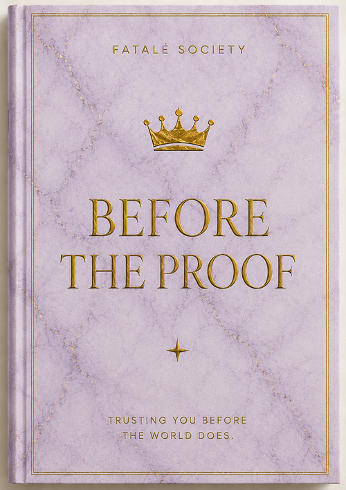Before the Proof original book cover