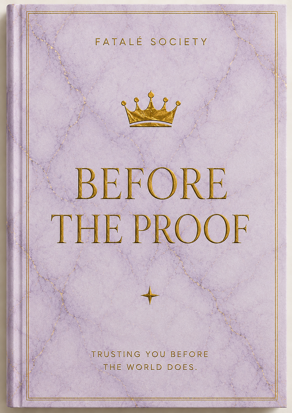 Before the Proof original book cover