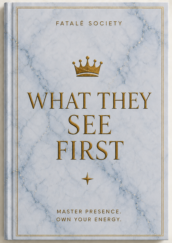 What They See First blue marble and gold cover